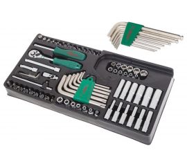 Набор головок и аксессуаров 74 шт. Hans TT-43H 