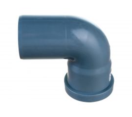 Отвод ООО МультиМирПласт 50x87 серый ОТВ ВК 50/87 