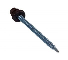 Кровельный саморез Kenner 4,8х70 RAL8017 тёмно-коричневый 100шт ск708017ф 