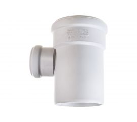 Тройник для бесшумной канализации Ostendorf SKЕА DN100/50х87 градусов Ger 335420 