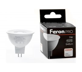 Светодиодная лампа FERON PRO LB-1607 G5.3 7W 4000K, 38180 
