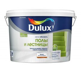 Краска DULUX ПОЛЫ И ЛЕСТНИЦЫ база BW 9л 5327465 