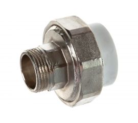 Разъемная муфта с наружной резьбой Политэк ПП 32х3/4 9800003234 