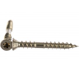 Шуруп для террасной доски ЕВРОПАРТНЕР самозенкующий, потай TORX 25, А2 5x40 25шт. E1 1418 1 