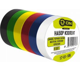 Набор изолент On 6 шт. 17-01-106 