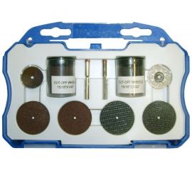 Набор оснасток 74 предмета для прямошлифовальной машины SKRAB 25554 