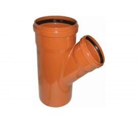 Тройник ПОЛИТЭК 160x110/45 градусов 160011045 