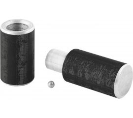 Гаражная петля с шаром СИБРТЕХ d 32*140мм, 2 шт Р 92011 