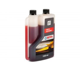 Масло минеральное 2-х тактное 2Т 1л ВИТЯЗЬ 18025003 