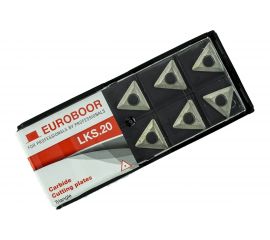 Комплект сменных режущих пластин для фаскоснимателя B45 10 шт. EUROBOOR LKS.20 