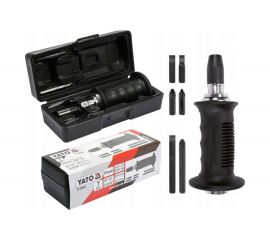 Ударная отвертка YATO с битами 7 предметов пластиковая ручка YT-28003 