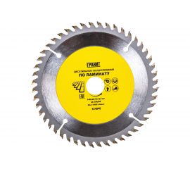 Диск пильный твердосплавный ПО ЛАМИНАТУ (140х20/16/12 мм; 48Z; 1.8 мм) ГРАНИТ 614048 