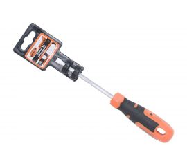 Шлицевая отвертка 4х100мм на держателе АвтоDело 30711 14809 