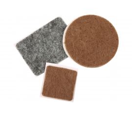 Набор фетровых подкладок ЕВРОПАРТНЕР №1, D35 - 4 шт. 20x20 - 8 шт. 25x35 - 8 шт. 6 3094 2 