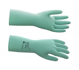 Латексные многоразовые перчатки HQ Profiline, зеленые, р-р XL 73589 