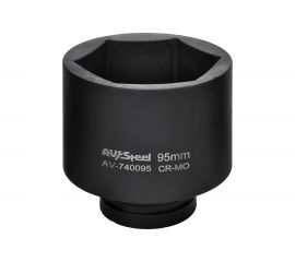 Головка ударная шестигранная (95 мм; 1DR) AV Steel AV-740095 