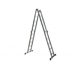 Алюминиевая шарнирная лестница Алюмет 4х5 ТL 4055 