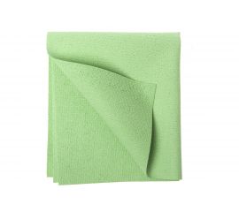 Салфетка HQ Profiline, 35 х 40 см, для стекла, микроволоконная ПУ, зеленая, 73614 