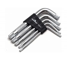 Набор Г-образных звездочек сплин 5 предметов СЕРВИС КЛЮЧ PROFFI 76433 