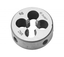 Круглая ручная плашка для нарезания метрической резьбы, Зубр ""МАСТЕР"" М20x2,5 4-28022-20-2.5 