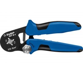 Пресс-клещи ЗУБР Профессионал ПКР-16-4 для втулочных наконечников 0.25 - 16 мм.кв 22693 