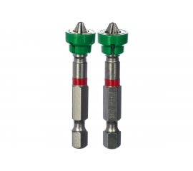 Бита с магнитным ограничителем (держателем) (2 шт; PH2; 50 мм) Inforce 11-01-297 