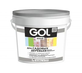 Акриловая краска для садовых деревьев Palizh GOL wood, 2.5 кг Wd.283 11606050 