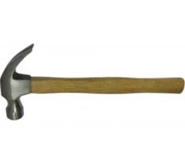 Молоток-гвоздодер с деревянной ручкой Biber ПРЕМИУМ 85381 080752 