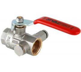 Шаровой кран с дренажом и воздухоотводчиком 3/4 вн.-вн. Valtec BASE VT.245.N.05 