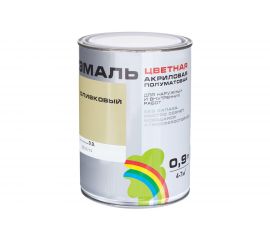 Универсальная цветная эмаль Радуга Colors ВД-АК 220 оливковый, 0,9 л 142944 