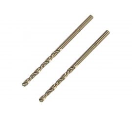 Сверло по металлу (2 шт; 3.5 мм; HSS-Co 5% кобальта; цилиндрический хвостовик) TUNDRA 4087154 