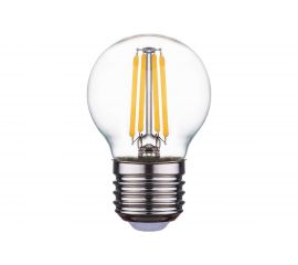 Светодиодная нитевидная лампа Фарлайт прозрачная, шар G45 11Вт 2700К Е27 FAR000128 