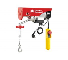 Электрическая таль QUATTRO ELEMENTI TL-250 550 Вт, 125/250 кг, трос 12 м, блок полиспаст в компл. 793-688 