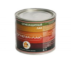 Огнезащитный акриловый лак для древесины и материалов из неё ОГНЕЗА-ЛАК-ОД глянцевый 105057 