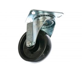 Колесо с вращающейся опорой и пластиной крепления (100 мм; 200 кг) Tellure rota 067150 