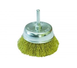 Щетка-крацовка со шпилькой для дрели,чашка 75 мм РемоКолор 45-2-407 