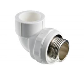 Угольник PPR с переходом на нар. р. 25х1/2 Valtec VTp.753.0.02504 