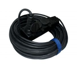 Силовой удлинитель шнур ЭНАРГИТ КГ 3*1,5 ГОСТ 3 розетки 40 метров ip 44 вилка/колодка КГ315-40-3-44 