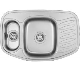Врезная мойка MATTEO F TIRRENO A нержавеющая сталь F-7851А 