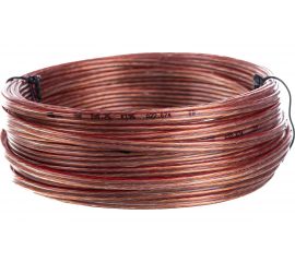 Акустический кабель Cablexpert CC-TC2x0,75-15M, прозрачный, 15 м, бухта 