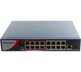 Коммутатор Hikvision Ethernet, PoE DS-3E0318P-E/M B УТ-00017150 