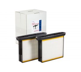 Фильтр складчатый из полиэстера 2 шт. для пылесоса Bosch GAS-50 EURO Clean EUR BGSM-50 