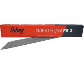 Электрод сварочный с рутиловым покрытием FB 3 (5 кг; 4 мм) FUBAG 38871 