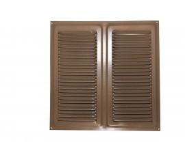 Решетка вентиляционная 300х300 мм бронзовый металлик Трибатрон 3849 