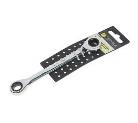 Накидной трещоточный ключ 18х19мм на держателе ЭВРИКА ER-71819H 