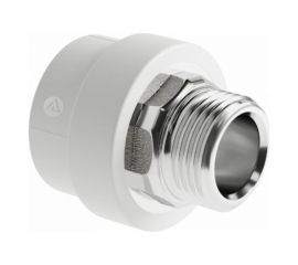 Комбинированная муфта SLT AQUA НР 63х2 мм под ключ SLTFM4636 