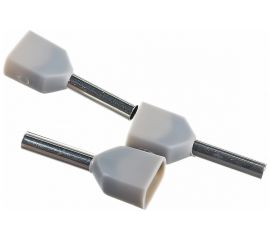 Штыревой втулочный изолированный наконечник EKF НШвИ 2 0,75-8 50шт nhvi2-0,75-8 