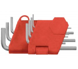 Ключи шестигранные (CrV, 0,7-3,0 мм, в пластиковом держателе) 7 шт FIT IT 64160 