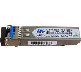 Модуль SFP GIGALINK WDM, 1.25Гбит/c, одно волокно SM, LC GL-OT-SG08LC1-1310-1550-D 