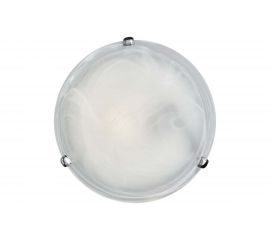 Настенно-потолочный светильник SONEX стекло, E27, 2х60W, DUNA 153/K хром 